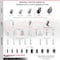 Service Caster 4 Inch Thermoplastic Wheel 1-3/8 Inch Expanding Stem Caster Set with 2 Brakes SCC-EX05S410-TPRS-138-2-SLB-2 - alternate 4